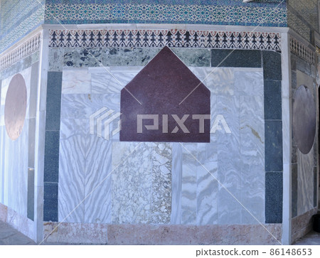 Turkey Istanbul Topkapi Palace wall pattern 86148653