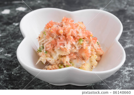 Nagaimo and cod roe salad Nagaimo and cod roe salad 86148660