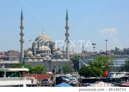 Turkey Istanbul Bosphorus Strait Cruise Outbound Schleimanier Mosque 86149724