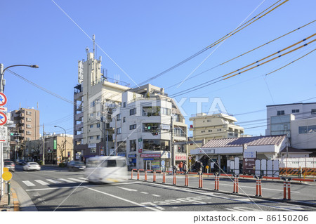 Tokyu Ikegami Line, Senzokuike Station, Nakahara Kaido, Ota-ku, Tokyo Tokyu Ikegami Line, Senzokuike Station, Nakahara Kaido, Ota-ku, Tokyo 86150206