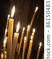 Wedding church candles 86150483