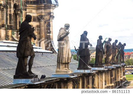 The Kreuzkirche church in Dresden The Kreuzkirche church in Dresden 86151113