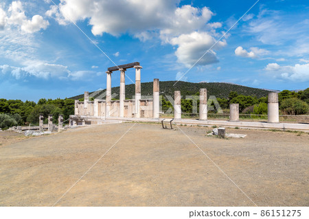 Ruins in Epidavros, Greece 86151275