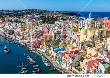 Procida island in Italy 86152256