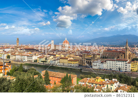 Panoramic view of Florence 86152311