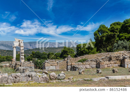 Ruins in Epidavros, Greece 86152486