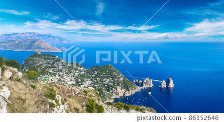 Capri island  in Italy 86152646
