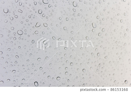 Water drops on glass Water drops on glass 86153168