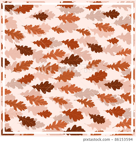 Print for kerchief, bandana, scarf, handkerchief, shawl, neck scarf. Squared pattern with ornament for fabric, textile, silk products. Paisley vector with abstract leaves. Floral folk tracery Print for kerchief, bandana, scarf, handkerchief, shawl, neck scarf. Squared pattern with ornament for fabric, textile, silk products. Paisley vector with abstract leaves. Floral folk tracery 86153594