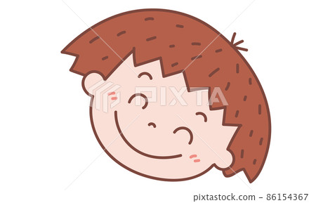 Girl with a smile 86154367