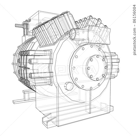 Air conditioning compressor 86156084