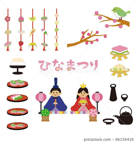 Hinamatsuri Material Set Kanto Hina Hinamatsuri Material Set Kanto Hina 86156426