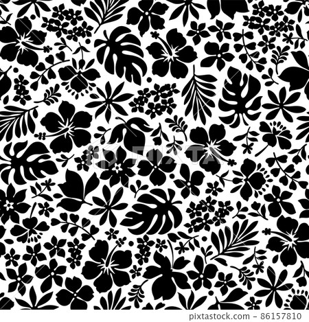 Aloha pattern of tropical leaf, Aloha pattern of tropical leaf, 86157810