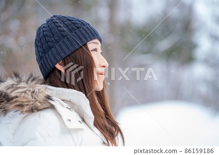 雪中女(冬/廓) 雪中女(冬/廓) 86159186