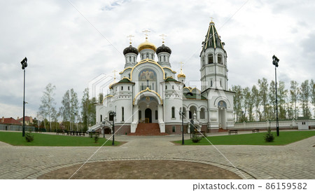Church of St. Alexander Nevsky, Moscow region, Russia 86159582