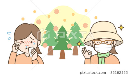 Measures against pollinosis Sugi Measures against pollinosis Sugi 86162333