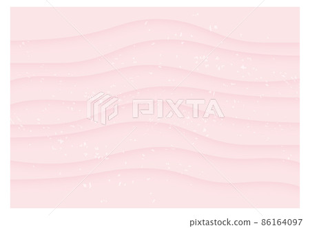 Japanese style background illustration of waves Japanese style background illustration of waves 86164097