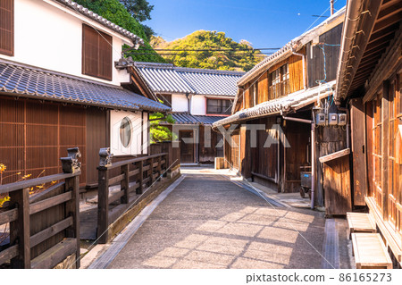 "Hiroshima Prefecture" Mitarai Cityscape, Osaki-Shimojima "Tobishima Kaido" "Hiroshima Prefecture" Mitarai Cityscape, Osaki-Shimojima "Tobishima Kaido" 86165273