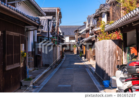 “廣島縣”御手洗街景、大崎下島“飛島街道” 86165287
