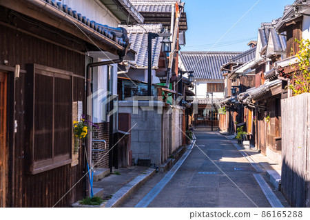 “廣島縣”御手洗街景、大崎下島“飛島街道” 86165288
