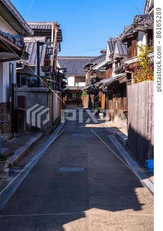 “廣島縣”御手洗街景、大崎下島“飛島街道” 86165289