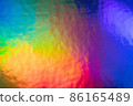 An iridescent holographic foil background 86165489