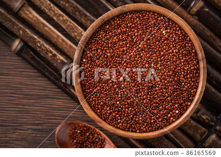 red quinoa quinoa top view red quinoa seed キノア 86165569