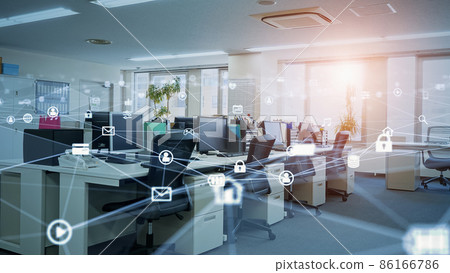 Business office and communication image Smart office 86166786