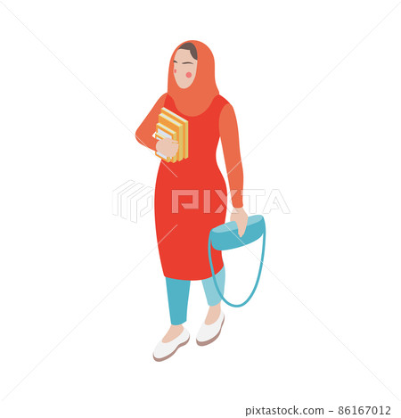 Saudi Arab Student Icon 86167012