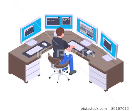 Data Center Icon 86167013