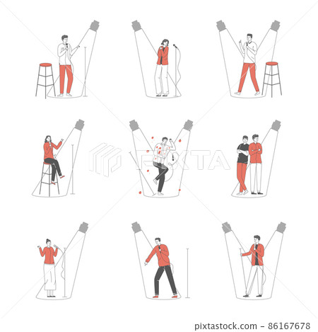 Stand Up Comedy Set 86167678