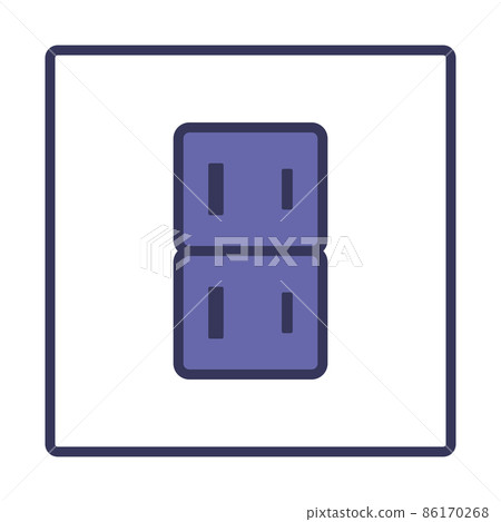 Japan Electrical Socket Icon 86170268