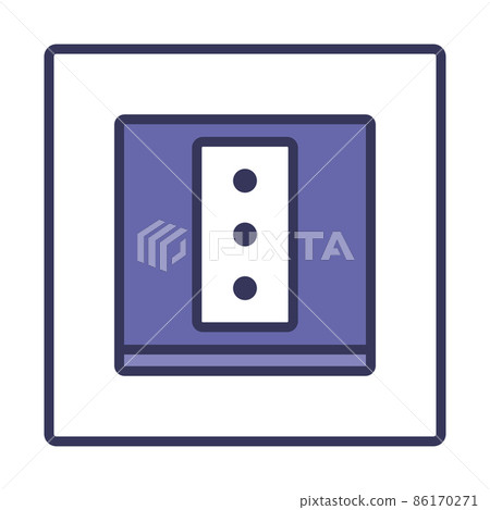 Italy Electrical Socket Icon Italy Electrical Socket Icon 86170271