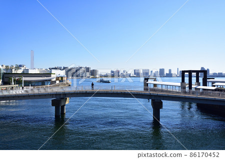 In 2021, the scenery of the Sumida River in Tokyo 86170452