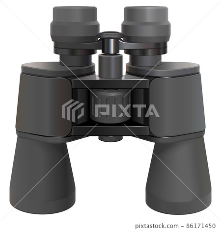 Vector Black Binoculars Icon Vector Black Binoculars Icon 86171450