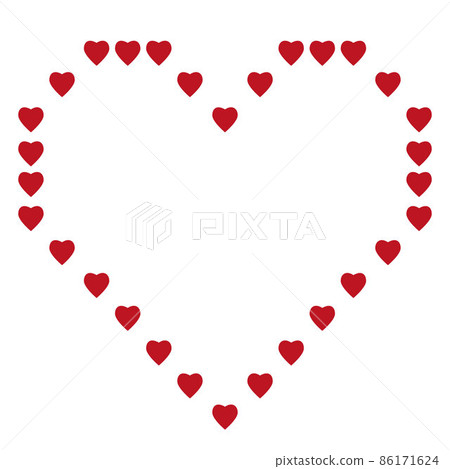 Heart is a symbol of love, color vector illustration on a white background Heart is a symbol of love, color vector illustration on a white background 86171624
