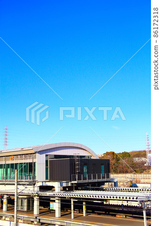 名古屋市JR南大高站風景 名古屋市JR南大高站風景 86172318