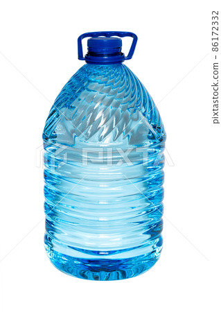 Big bottle of water isolated on a white background. Clean water ecological disaster conception 86172332