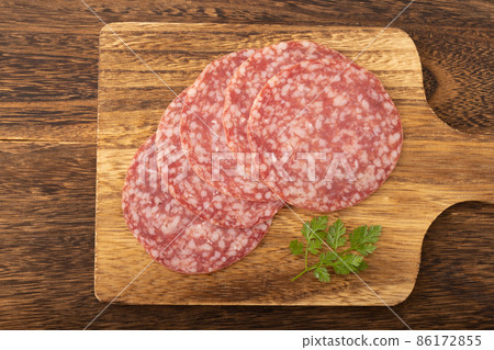 Milan salami soft salami sausage Milan salami soft salami sausage 86172855