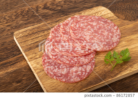 Milan salami soft salami sausage Milan salami soft salami sausage 86172857