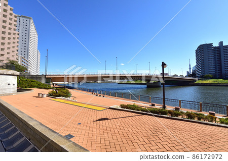 2021年東京隅田川風光 2021年東京隅田川風光 86172972