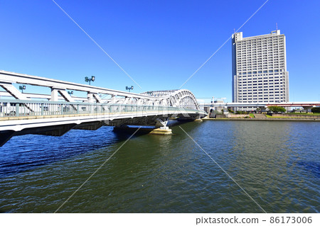 2021年東京隅田川風光 86173006