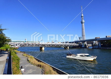 2021年東京隅田川風光 86173036