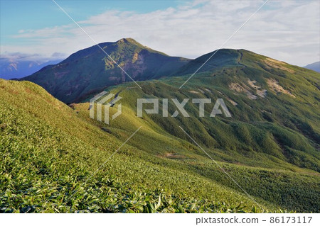 Ridge line from Hohutte to Mt. Nanatsugo 86173117
