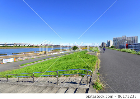 2021年東京荒川風光 2021年東京荒川風光 86173235