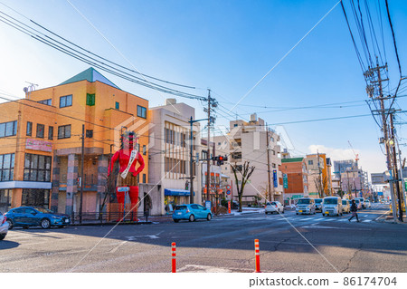 冬天的玉書院,與惡魔的風景<岐阜縣岐阜市> 冬天的玉書院,與惡魔的風景<岐阜縣岐阜市> 86174704