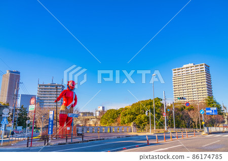 冬天的玉書院,與惡魔的風景<岐阜縣岐阜市> 冬天的玉書院,與惡魔的風景<岐阜縣岐阜市> 86174785