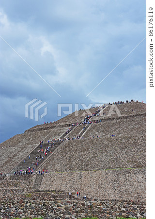 Teotihuacan, Mexico's largest city ruins in Latin America 86176119