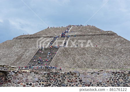 特奧蒂瓦坎,墨西哥拉丁美洲最大的城市遺址 特奧蒂瓦坎,墨西哥拉丁美洲最大的城市遺址 86176122