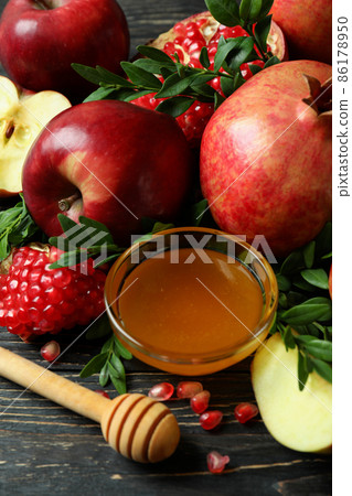 Concept of Jewish New Year Rosh Hashanah Concept of Jewish New Year Rosh Hashanah 86178950